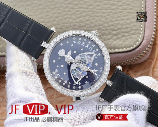 GP梵克雅宝诗意复杂功能系列—舞动的天使，珐琅工艺裙䙓，圈口镶嵌47粒施华洛世奇，字面小人纯银打造！ 商品图1