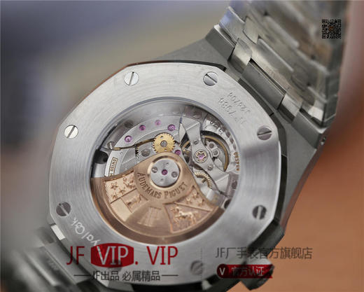 OM爱彼皇家橡树15400系列 原版1-1开模。男士腕表，精钢表带，自动机械机芯，透底。 商品图7