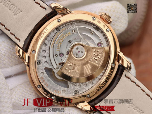 V9爱彼千禧系列15350款男装腕表镶钻系列，一款上手才知道靓的耐看型手表。V9不惜重金原装开模，逐个零件开模原装4101机芯 商品图8