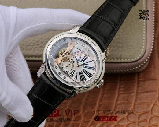 V9爱彼千禧系列15350款，一款上手才知道靓的耐看型手表。V9不惜重金原装开模，逐个零件开模原装4101机芯 商品图2