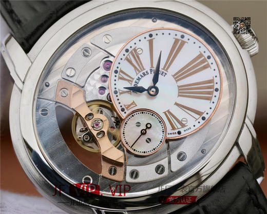 V9爱bi千禧系列15350款，一款上手才知道靓的耐看型手表。V9不惜重金原装开模，逐个零件开模原装4101机芯 商品图3