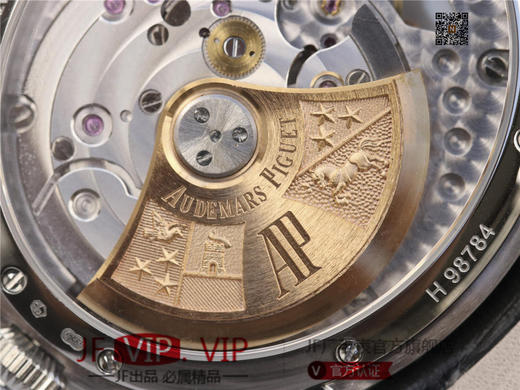 V9爱彼千禧系列15350款男装腕表镶钻系列，一款上手才知道靓的耐看型手表。V9不惜重金原装开模，逐个零件开模原装4101机芯 商品图12