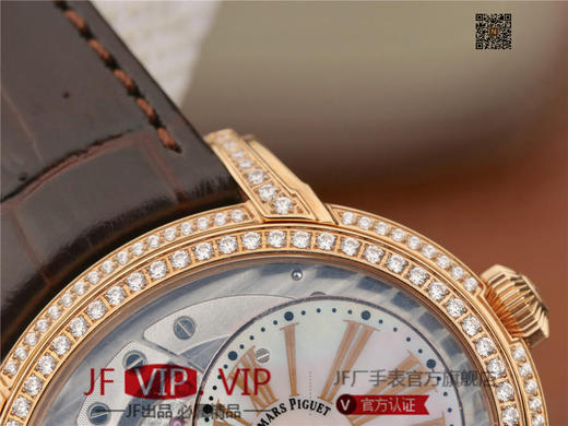 V9爱彼千禧系列15350款男装腕表镶钻系列，一款上手才知道靓的耐看型手表。V9不惜重金原装开模，逐个零件开模原装4101机芯 商品图4