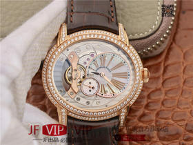 V9爱彼千禧系列15350款男装腕表镶钻系列，一款上手才知道靓的耐看型手表。V9不惜重金原装开模，逐个零件开模原装4101机芯