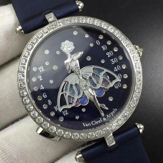 GP梵克雅宝诗意复杂功能系列—舞动的天使，珐琅工艺裙䙓，圈口镶嵌47粒施华洛世奇，字面小人纯银打造！ 商品图4