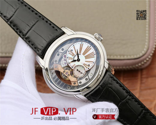 V9爱bi千禧系列15350款，一款上手才知道靓的耐看型手表。V9不惜重金原装开模，逐个零件开模原装4101机芯 商品图1