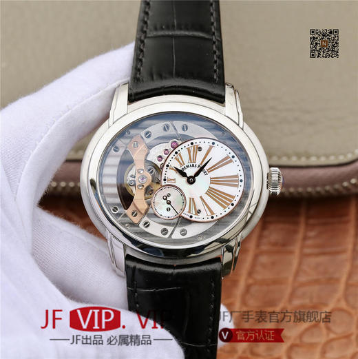 V9爱bi千禧系列15350款，一款上手才知道靓的耐看型手表。V9不惜重金原装开模，逐个零件开模原装4101机芯 商品图0