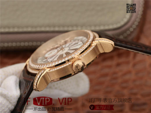 V9爱彼千禧系列15350款男装腕表镶钻系列，一款上手才知道靓的耐看型手表。V9不惜重金原装开模，逐个零件开模原装4101机芯 商品图6