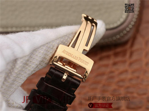 V9爱彼千禧系列15350款男装腕表镶钻系列，一款上手才知道靓的耐看型手表。V9不惜重金原装开模，逐个零件开模原装4101机芯 商品图9