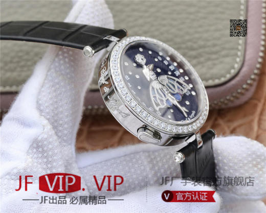 GP梵克雅宝诗意复杂功能系列—舞动的天使，珐琅工艺裙䙓，圈口镶嵌47粒施华洛世奇，字面小人纯银打造！ 商品图4