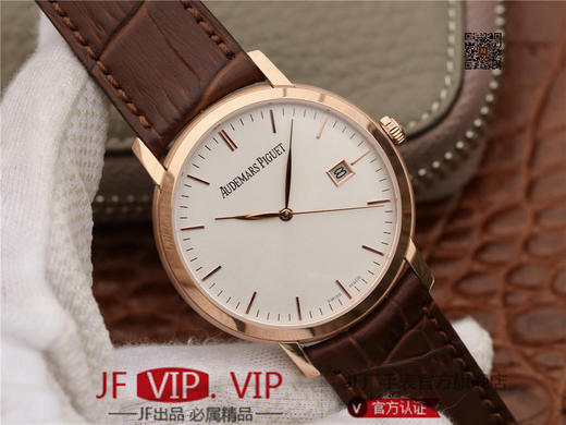 WF爱彼1570 OR.oo2CR.01超薄腕表39mm，在整体约4.2mm的厚度中，这款超薄腕表采用了进口9015Top改装2120机芯 商品图1