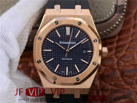 爱彼皇家橡树15400橡胶系列，搭载订制版超薄9015改Cal．3120全自动机芯，原版ap格子纹表盘，双面蓝宝石玻璃，进口橡胶表带，原装折叠表扣，佩戴舒适柔软 使用寿命更长