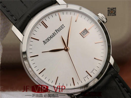 WF爱彼1570 OR.oo2CR.01超薄腕表39mm，在整体约4.2mm的厚度中，这款超薄腕表采用了进口9015Top改装2120机芯 商品图3