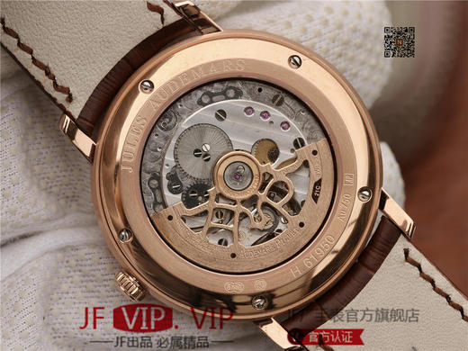 WF爱彼1570 OR.oo2CR.01超薄腕表39mm，在整体约4.2mm的厚度中，这款超薄腕表采用了进口9015Top改装2120机芯 商品图5