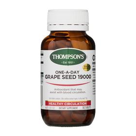 【保税仓】Thompson's汤普森 葡萄籽90粒（TMGS090）