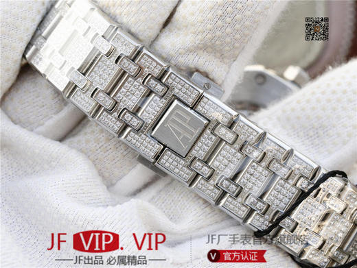 爱彼皇家橡树系列15400.OR满天星钻表少量到货 搭载316L进口不锈钢表壳 精选进口奥地利水钻 搭载9015改原装cal.3120超薄自动机械机芯 商品图7