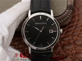 WF爱彼1570 OR.oo2CR.01超薄腕表39mm，在整体约4.2mm的厚度中，这款超薄腕表采用了进口9015Top改装2120机芯