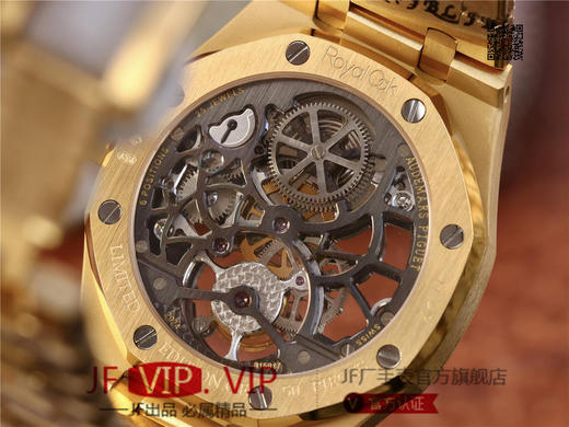 爱彼V2升级版皇家橡树26518真陀飞轮男士腕表。这是一项对精度密要求极其严苛的高级制表工艺，丝毫分差都可能会影响机芯的走时精度或防震效果 商品图7