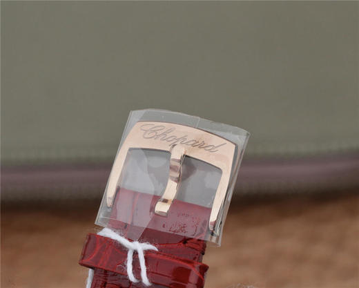 YF萧邦 HAPPY DIAMONDS 五彩缤纷系列 278559-3020 。女士腕表，皮表带，自动机械机芯，透底。 商品图8