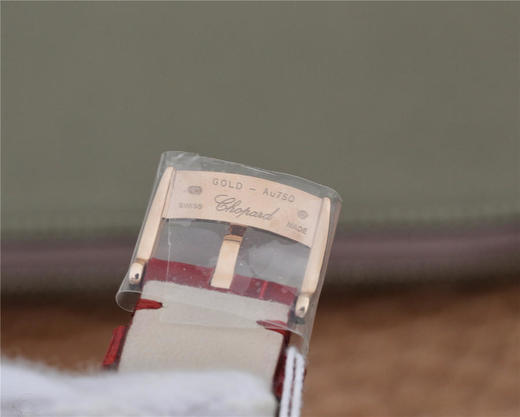 YF萧邦 HAPPY DIAMONDS 五彩缤纷系列 278559-3020 。女士腕表，皮表带，自动机械机芯，透底。 商品图9