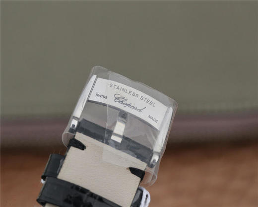 YF萧邦 HAPPY DIAMONDS 五彩缤纷系列 278559-3020 。女士腕表，皮表带，自动机械机芯，透底。 商品图9