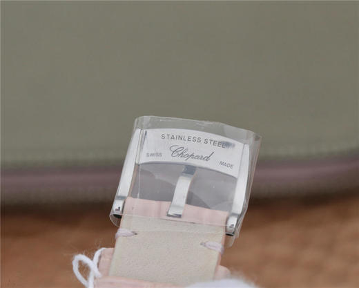 YF萧邦 HAPPY DIAMONDS 五彩缤纷系列 278559-3020 。女士腕表，皮表带，自动机械机芯，透底。 商品图9