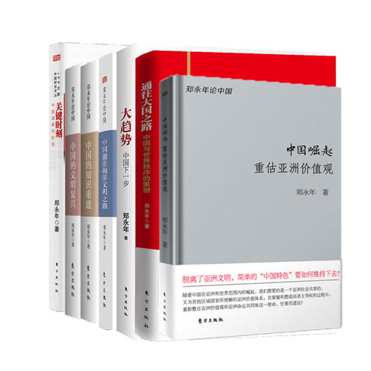 郑永年看中国七本套【中国问题研究专家郑永年用国际视野，世界眼光系统解读中国，探寻中国前进道路的正确方向】 商品图0