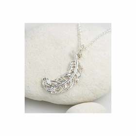 【保税仓】Lilycharmed银色奇迹羽项链