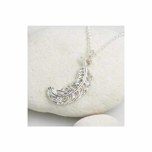 【保税仓】Lilycharmed银色奇迹羽项链 商品图0