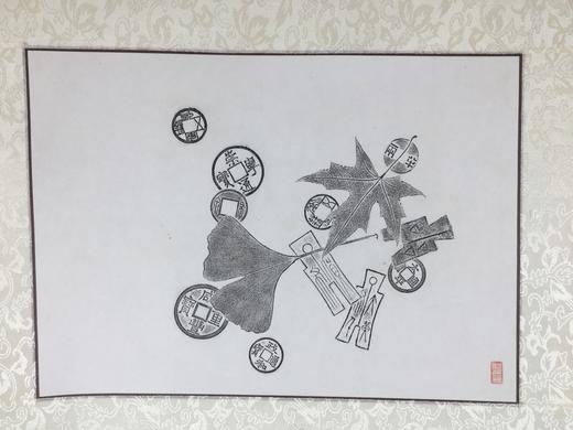 【文创系列】原拓挂轴古泉叠拓 商品图3