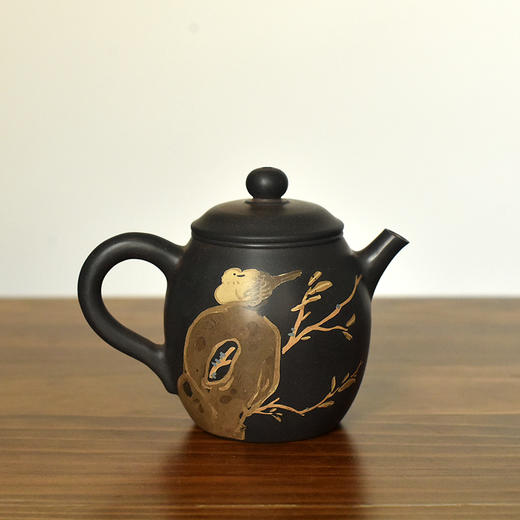 建水紫陶  三金壶 商品图0