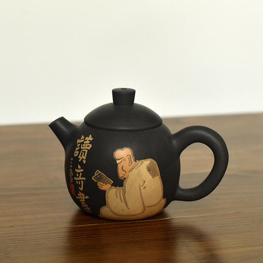 建水紫陶  三金壶 商品图2