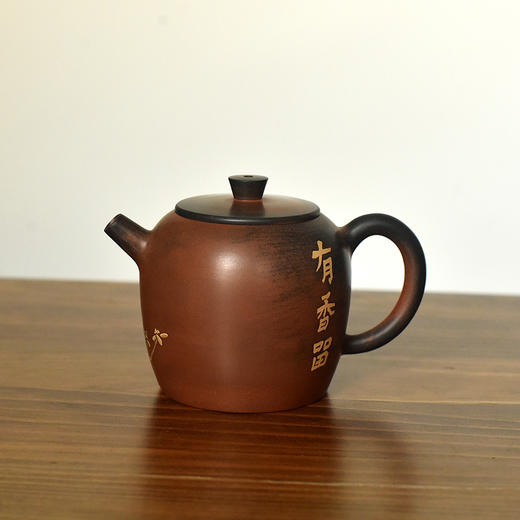 建水紫陶  三金壶 商品图3