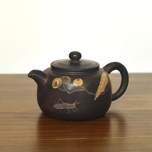 建水紫陶  三金壶 商品图1