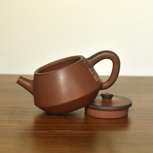 建水紫陶  三金壶 商品图3