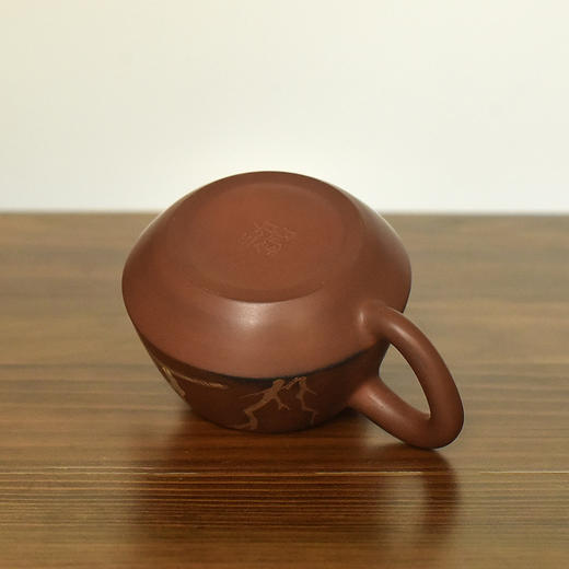 建水紫陶  三金壶 商品图4