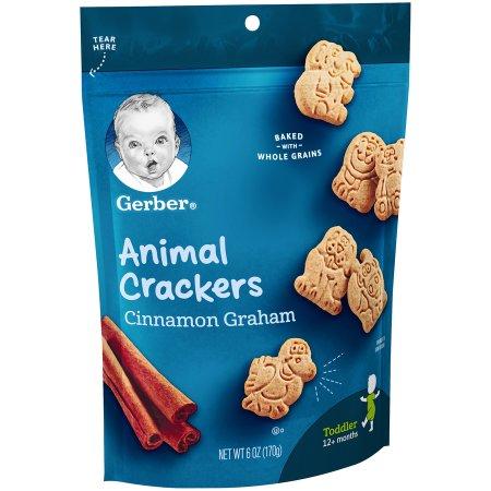 【保税仓】Gerber嘉宝香脆动物饼干4段 12个月以上 170g/袋 商品图1