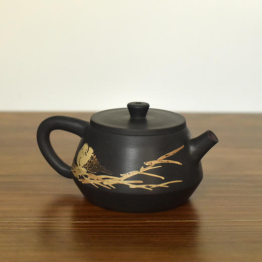建水紫陶  三金壶 商品图1