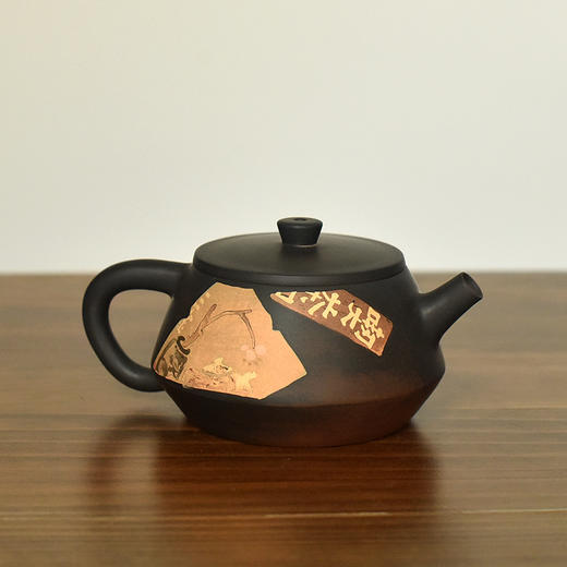 建水紫陶  三金壶 商品图2