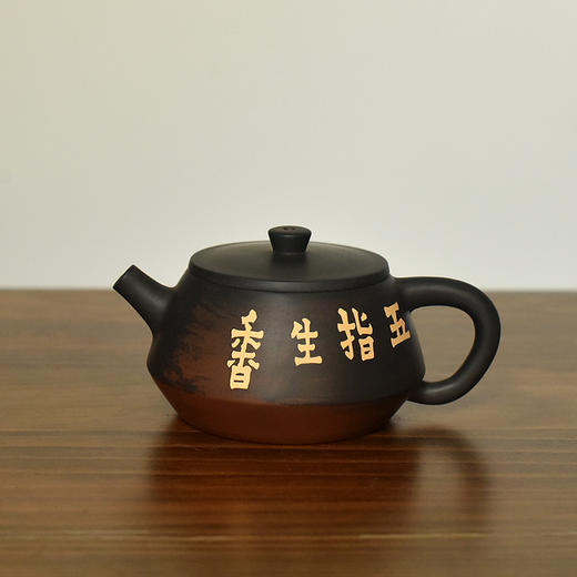 建水紫陶  三金壶 商品图1