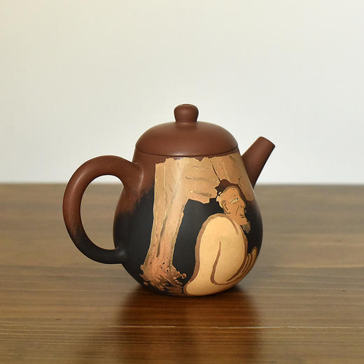建水紫陶  三金壶 商品图1