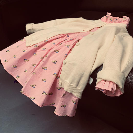 fx- 点点-一条可以搭配所有衣服的碎花连衣裙！ cgq927 商品图11