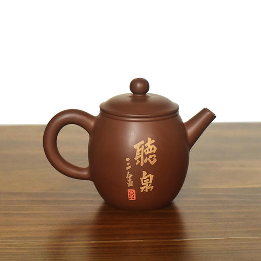 建水紫陶  三金壶 商品图2