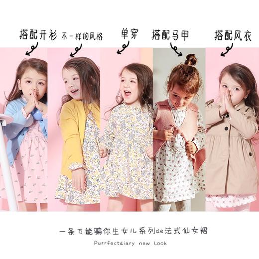 fx- 点点-一条可以搭配所有衣服的碎花连衣裙！ cgq927 商品图0