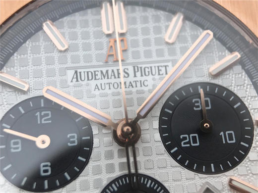 JH爱彼皇家橡树26331原装开模，强副本！41mm直径，上海7750全自动机械机芯。 商品图8