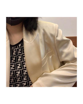 真丝西装