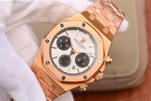 JH爱彼皇家橡树26331原装开模，强副本！41mm直径，上海7750全自动机械机芯。 商品图2