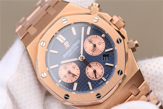 JH爱彼皇家橡树26331原装开模，强副本！41mm直径，上海7750全自动机械机芯。 商品图3