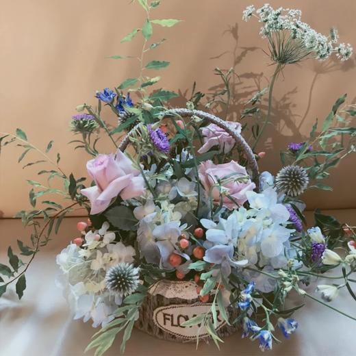 自然风提篮花艺沙龙 商品图2