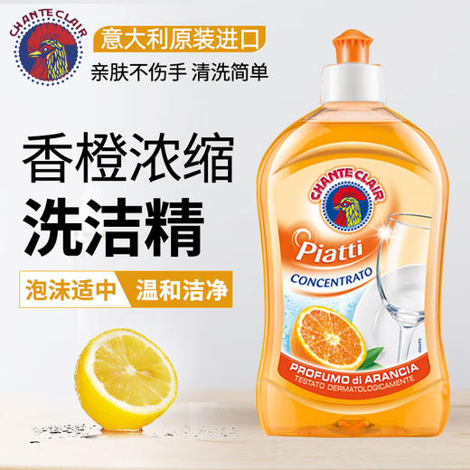 意大利大公鸡头管家浓缩洗洁精家用厨房餐具洗洁精 商品图0